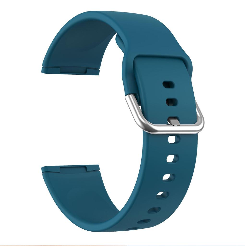 Båndstropp for Fitbit Versa 3 4 Mykt silikon håndledd Vanntett erstatningsklokkebånd for Fitbit Versa3/ Sense Smart Accessories