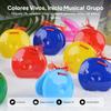 24 Pieces Wooden Castanets Percussion Instrument, Preschool Colorful Musical Rhythm Toys