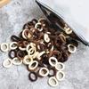 50/100 Stück Kinder elastische Haarbänder Mädchen Gum Scrunchie Gummiband für Kinder Nylon Haargummis Stirnband Baby Haarschmuck