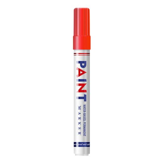 

Large Capacity Paint Marker for Car Touch-Up Waterproof Fade-Resistant Oil-Based Pen for Metal Tire Wood Quick-Dry Stone Inscription Repair Pen червоний
