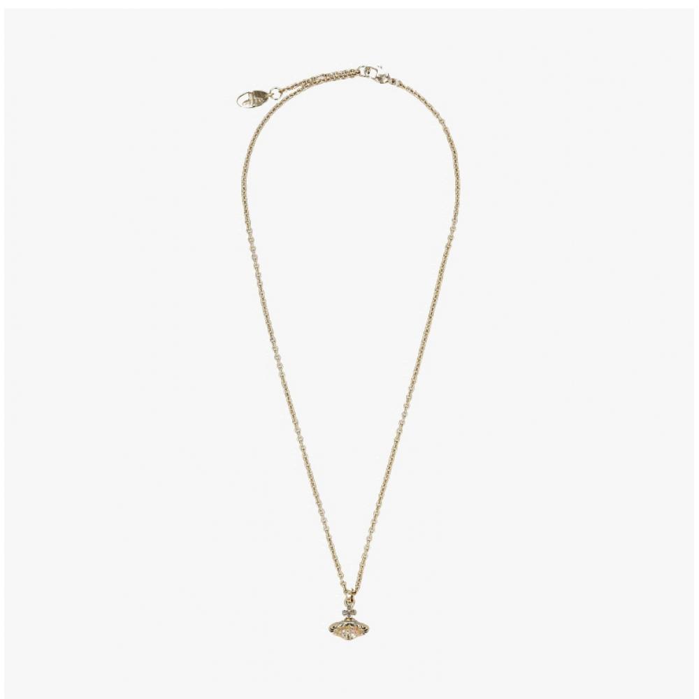 Vivienne Westwood Mayfair Halskette mit kleinem Kugelanhänger 630203ef 02r115