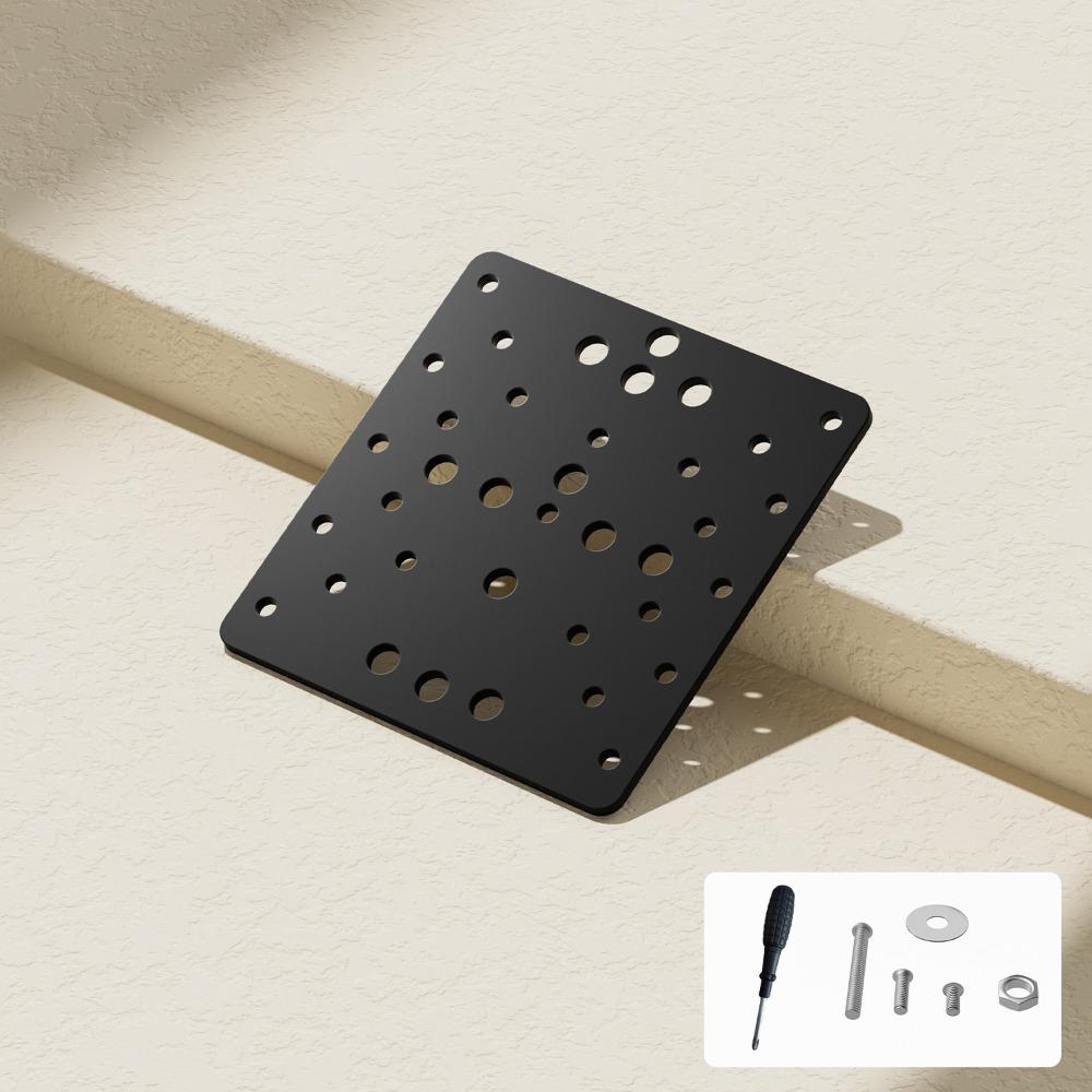 Metal Computer Display Rack Adjustable Hanging Bracket Height Increasing Plate For 13-27 Inches