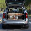 Cargo Bar, Ratcheting Cargo Bars Adjustable from 1016mm To 1854mm, Heavy-duty Steel Cargos Stabilizer with Storage Net & Divider Bar, Telescoping Load