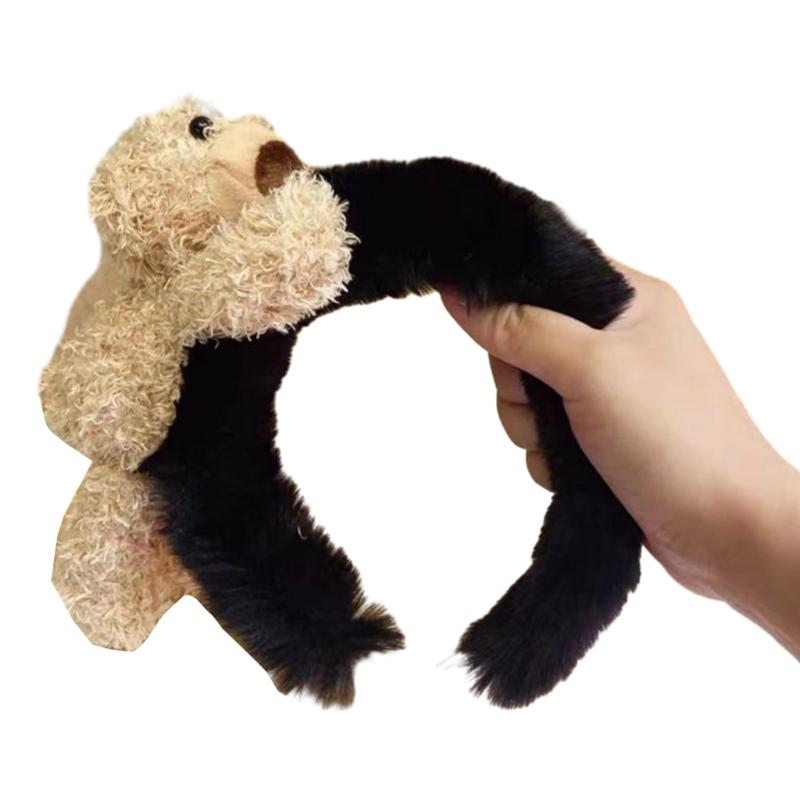 

Wide Headband Cute Daily Wear Photography Props for Christmas Halloween Party чорний