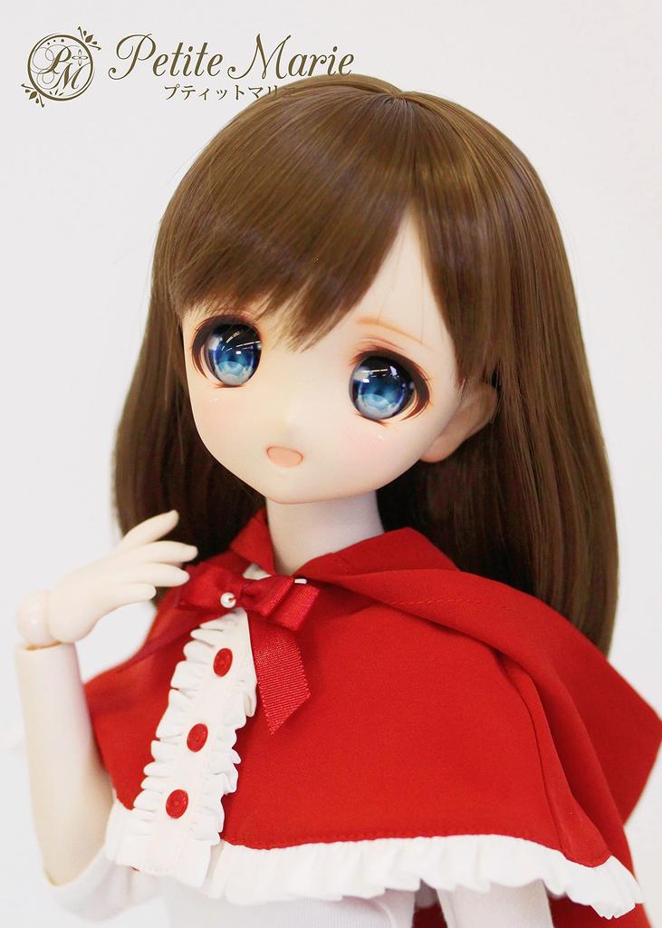 MDD MSD compatible cute ruffled hooded 40cm BJD doll clothes [Petite Marie] 1/3 cape, red, doll, [Petite Marie] [No.0085]