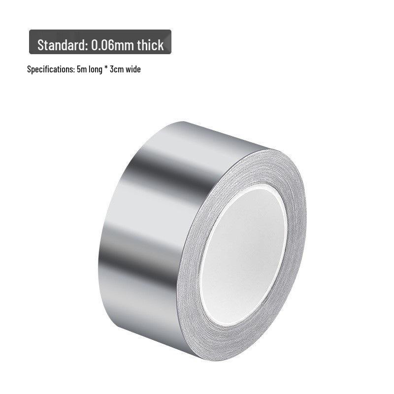 

Водонепроницаемая самоклеящаяся лента из алюминиевой фольги: Защита от плесени, огнестойкость, устойчивость к высоким температурам для герметизации кухни и ванной комнаты.