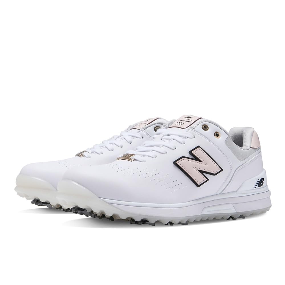 

New Balance Golf Shoes Soft Spikes UG3000MP x (White Pink/23.5/Lady s)