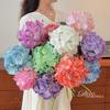 54-Piece Long Stem Anna Hydrangea 3D Simulated Flowers for Weddings and Decor