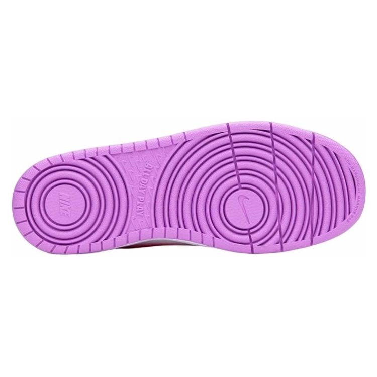 Nike Court Borough Low 2 GS White Hyper Pink Kids joggesko Fuchsia-Glow BQ5448-111