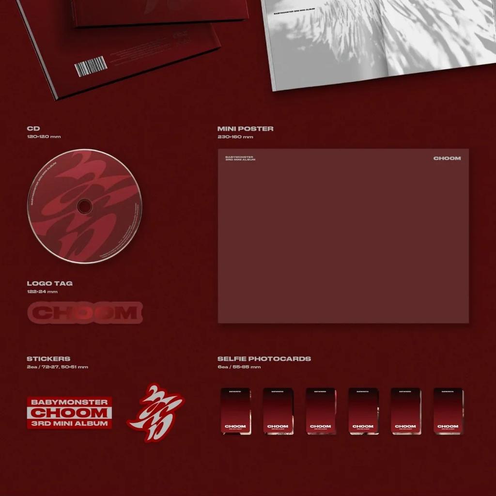 BABYMONSTER [CHOOM] 3rd Mini Album