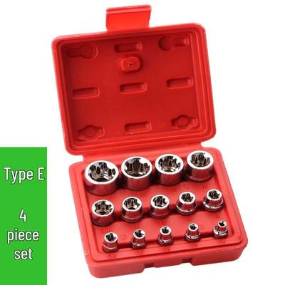 14-Piece E-Type Torx Socket Set for Automotive Repair