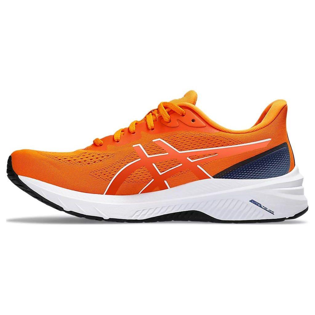 Asics GT-1000 12 Round Toe Lace-Up Cushioning Low-Top Running Shoes Men Sneaker Bright-Orange 1011B631-800