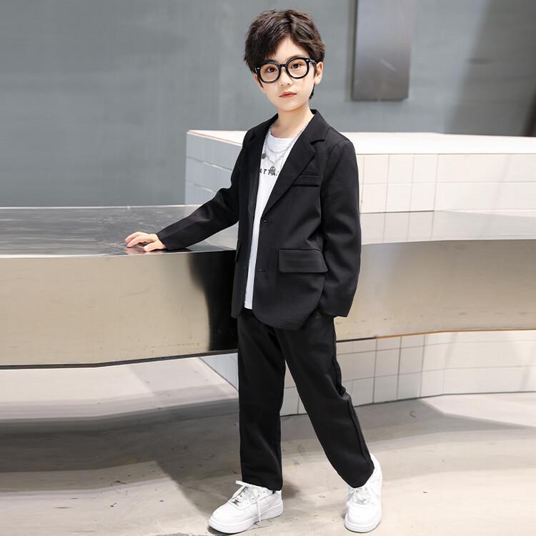 Boys’ 2023 Autumn Stylish Two-Piece Suit - Trendy Spring/Autumn Kids’ Set