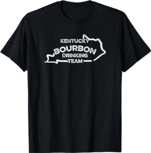 Kentucky Bourbon Drinking Team State - Whiskey Lover T-Shirt M