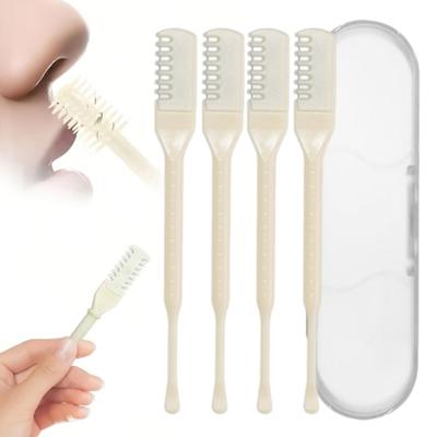Nose Hair Trimmer 2-in-1 Nose Hair Cutter & Ear Picker Double-Sided Nostril Hair Remover Tool for Men Women
