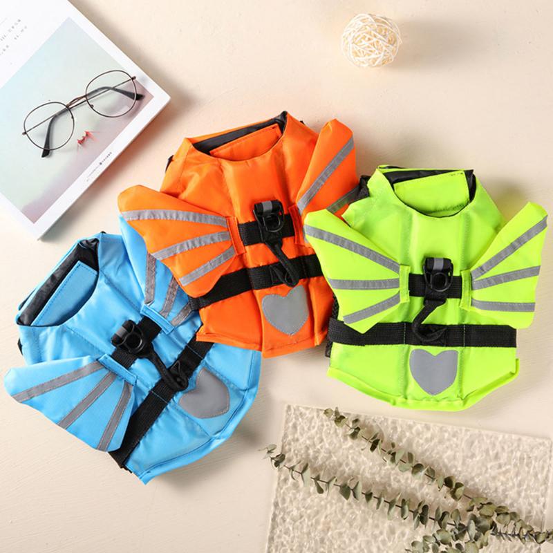 Pet Swim Vest Dog Life Jacket Summer Swimsuit For Dogs Puppy Small Large Dog Outdoor Beach Clothes Sea Swimming Pool Pet Outfits