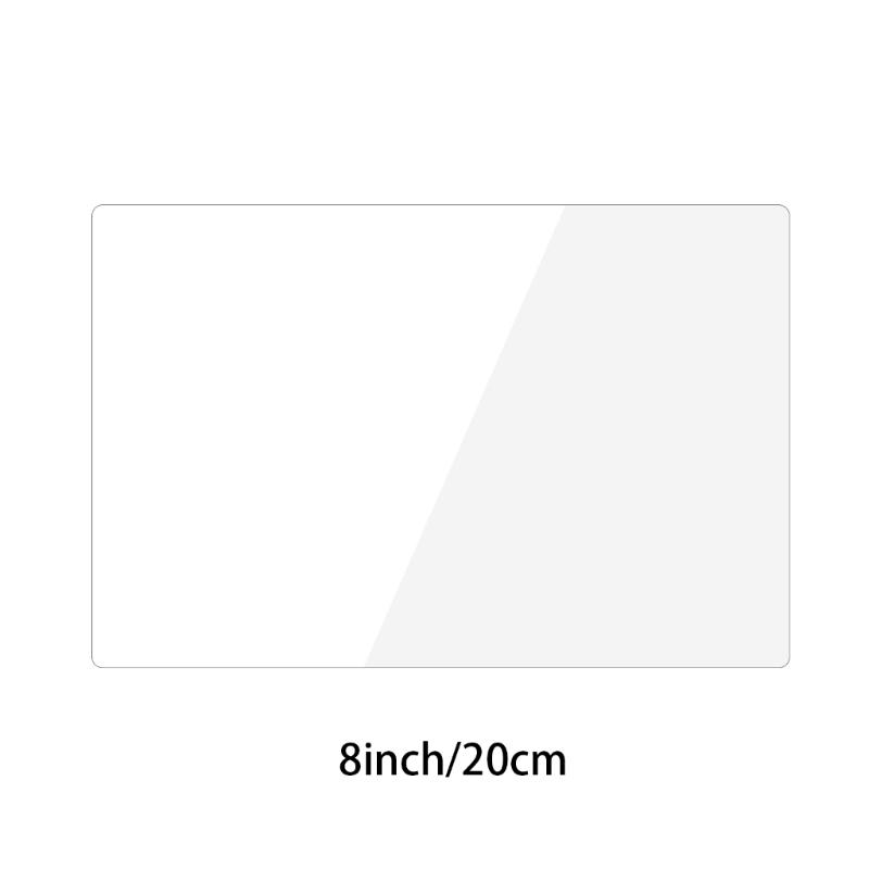 High Transparencys Tempereds Glass Guard for Model 3 2023-2025 Rear Seat Display 8inch Shatters Resistant Film