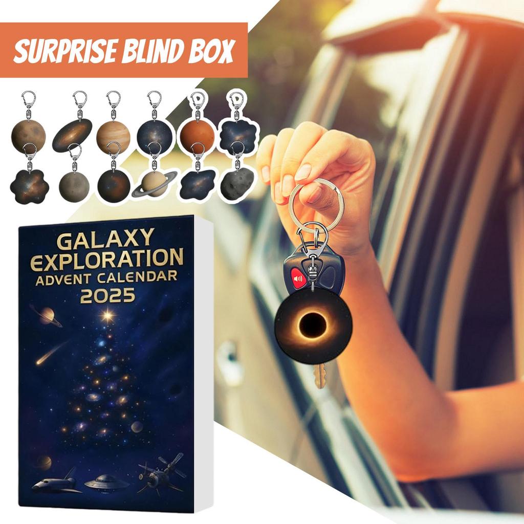 The Countdown Calendar Includes 24 Gifts, Countdown Calendar, And Surprise Keychain