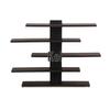 Wall-Mounted Bedroom Hand Figure Display Shelf - 5-Layer Wooden Ornament Organizer