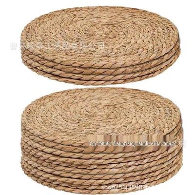 Tappetino Isolante Resistente al Calore in Rattan per Pentole, Ciotole, Piatti, Sottobicchieri, Teiere e Casseruole