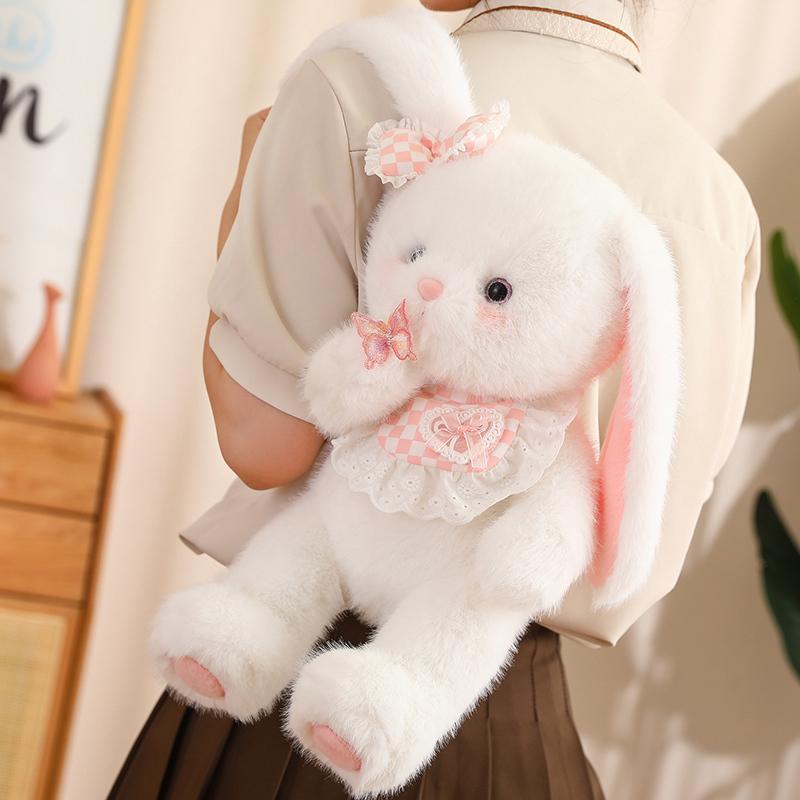 45/60cm Lovely Bunny Bear Cat Plushies Doll Fluffly Stuffed Animals Plush Toy Baby Appease Pillow Soft Home Decor Birthday Gift