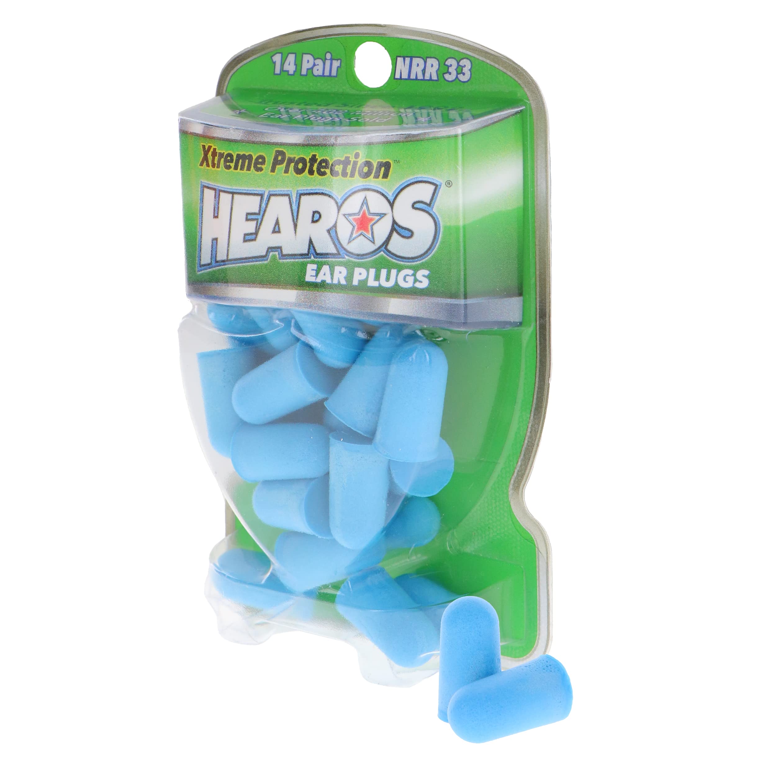 

Hearos Ear Plugs Xtreme 14 pairs of earplugs Protection, noise-isolating