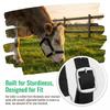 Adjustable Horse Halter Nylon Livestock Strap Animal Bridle Cow Halter with Lead  Outdoor Use