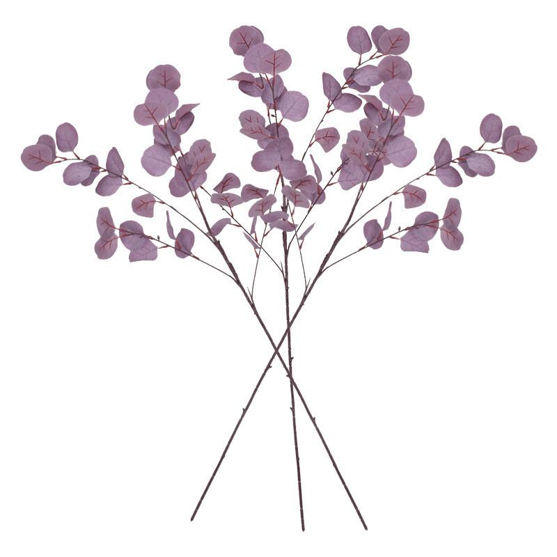 Artificial Leaves Eucalyptus Robusta Smith For Wedding Party Decor