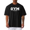 Muscleguys Oversized Loose Running T-Shirts Mens Gym Warriors Fitness Sports Half Sleeve T Shirt Summer Mesh Quick Dry Breathable Clothing