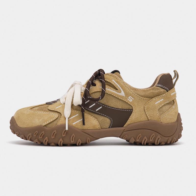 

Жіночі нішеві німецькі тренувальні кросівки Осінь 2025: Універсальні, Модні Повсякденні Кросівки-Татусі на Товстій Підошві 35