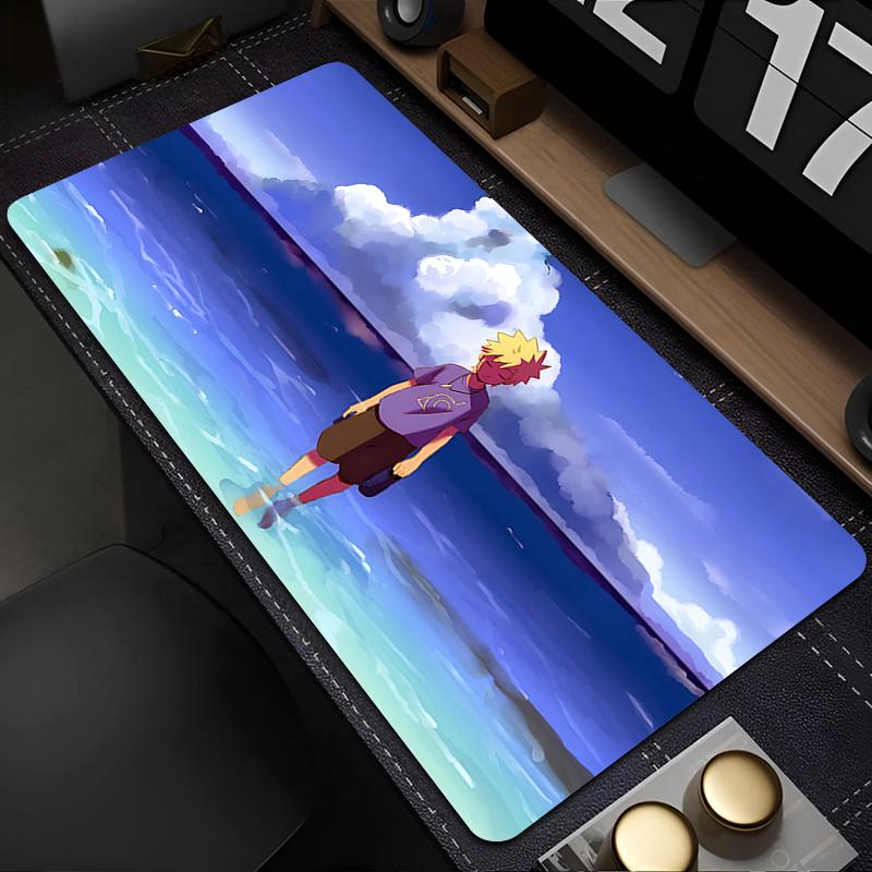 Mouse Pad Naruto Uzumaki Anime Gaming Accessories Larger Carpet Gamer Xxl Computer Keyboard Pad Rubber Desk Mat Mausepad