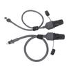 Ethernet Adapter for Enterprise Antenna 24AWG 1200Mbps Transfer Rate IP68 SPX To RJ45 Cable Coupler