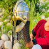 Vandal Medusa Helmet Viking chainmail steel and brass Helmet  Norse Warrior Helmet  Perfect For Cosplay Best Gift Helmet