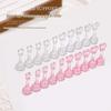 Raised Plastic Nail Art Practice Display Stand for Wearable Nails