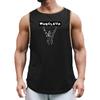 Running Vests Mens Summer Gym Muscle Up Tank Tops Fitness Clothing Quick-drying Loose Bodybuilding Basketball Sleeveless Shirts