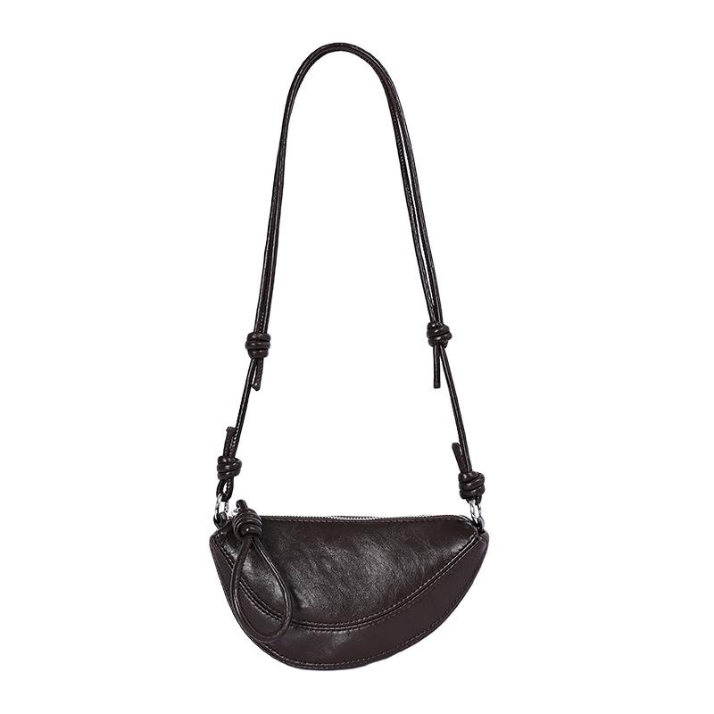 Women's 2026 Crossbody Crescent Dumpling Bag - High-Quality, Simple, Niche Design
