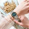 POEDAGAR Casual Women Wristwatch Waterproof Luminous Date Week Quartz Watches Stainless Steel Elegant Dress Ladies Watch