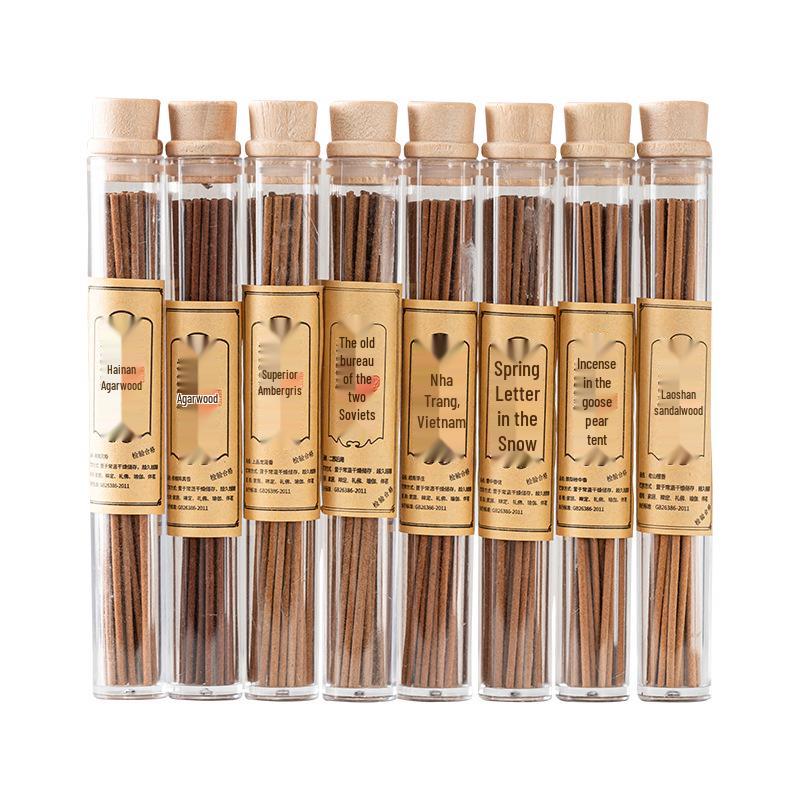 10cm Sandalwood Incense Sticks: Long-lasting, Deodorizing, Convenient 5g Packs for Indoor Use