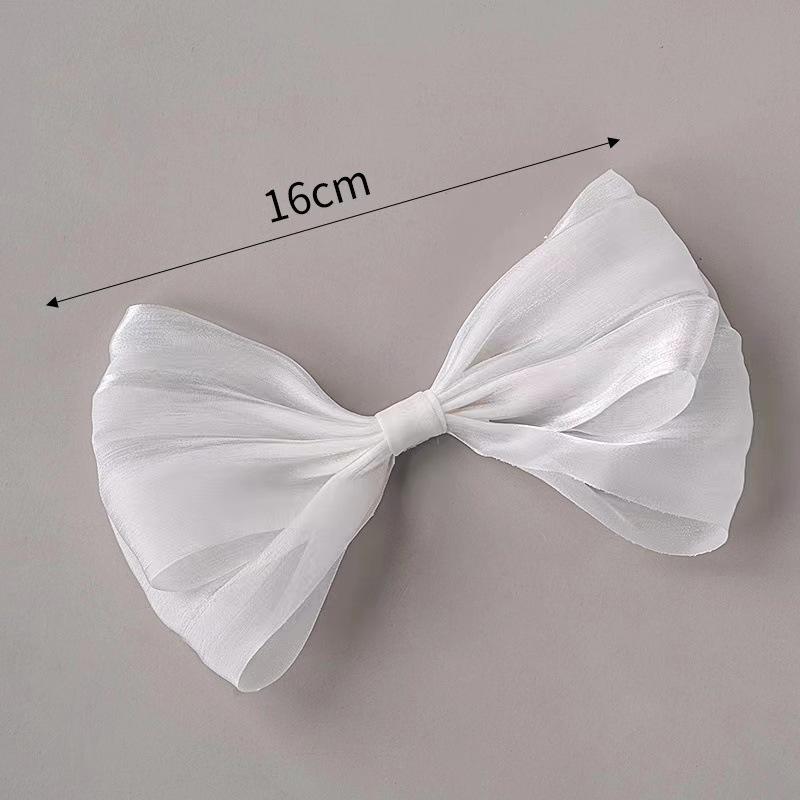 Birthday Cake Fabric Bow Topper with Insert Card Decoration