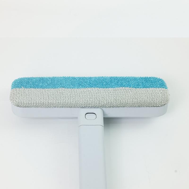 Multi-functional Double-sided Cleaning Brush: Gauze Screen Scraper & Pet Hair Remover