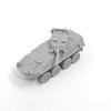 5-Piece 1/144 DIY LAV-25 Light Armored Vehicle Resin Scale Model Kit for Modern Military Dioramas and Collectibles