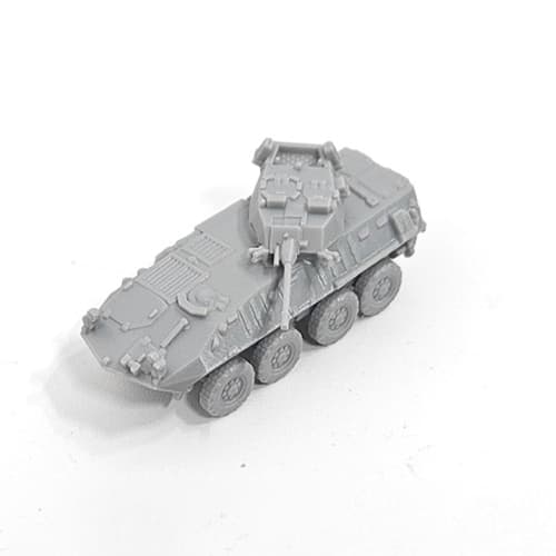 5-Piece 1/144 DIY LAV-25 Light Armored Vehicle Resin Scale Model Kit for Modern Military Dioramas and Collectibles