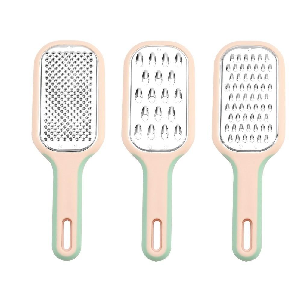 3pcs/set Handheld Vegetable Grater Stackable Ginger Garlic Zester Cheese Grater Radish Grating