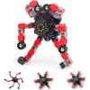 Trottola da Dito Giocattolo Catena Giocattolo Robot Robot Deformabile Fai da Te Robot Deformato Meccanico Spirale Twist Dito Decompressione Dito Bambini Adulti Pasqua