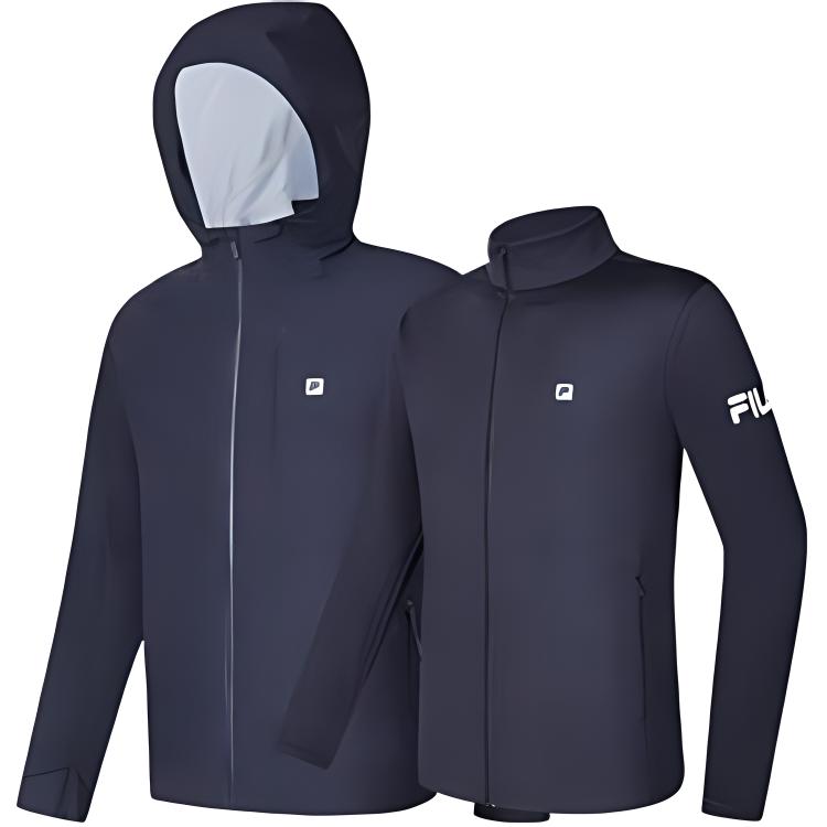 

New FILA Jackets & Coats Men s 2 Pack Royal Blue A51M411704A-NV 185/104A/XXL