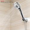 3 Spraying Mode Digital Display Handheld Shower Head with 3-color Temperature Control LED Light Bathroom Spray Head Shower Head