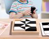 Children's Wooden Building Blocks Puzzle: Early Education Logic Game