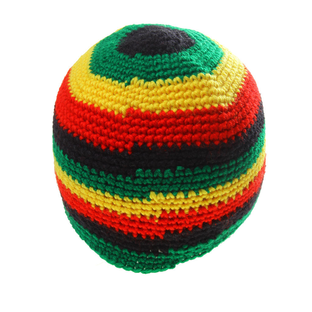 Bonnet/Casquette Rasta Noir Avec Lion De Juda - Taille Unique - Nyls Création - Neuf