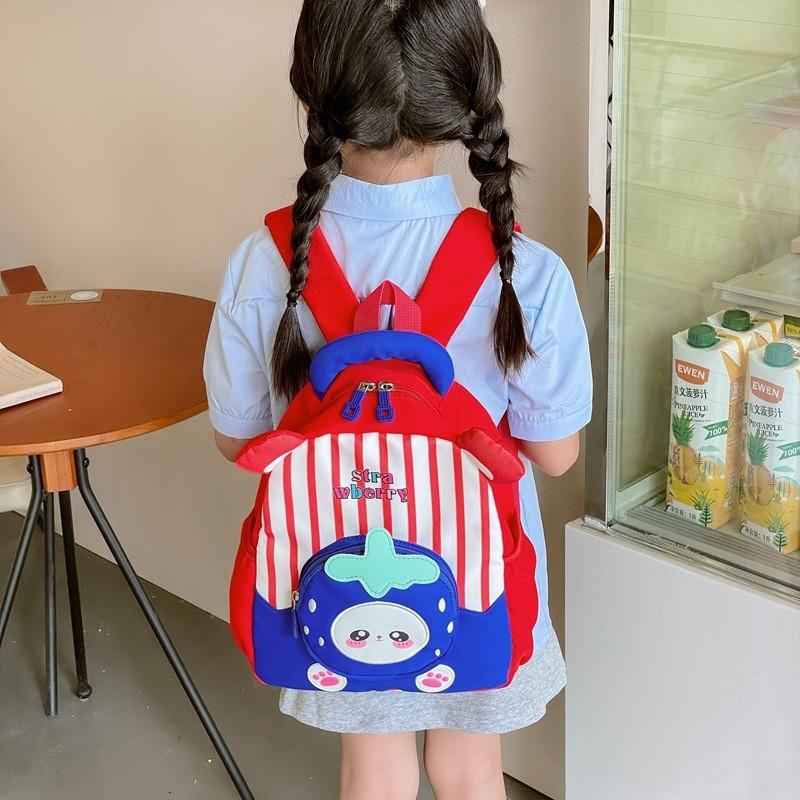 Adorable Cartoon Nursery Backpack Lightweight Cute Nylon Childrens School Bag For Boys And Girls