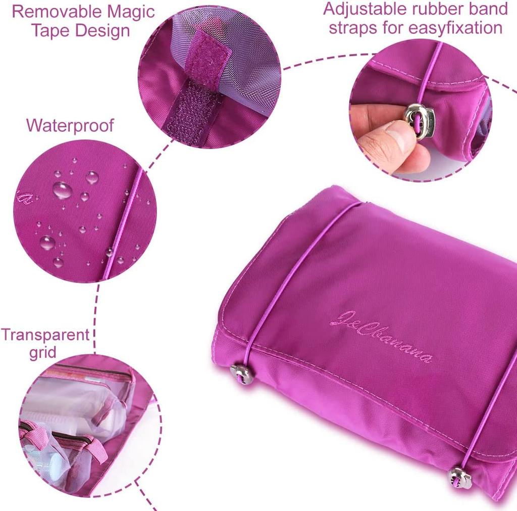 4in1 Cosmetics Storage Bag Makeup Storage Organizers Large Capacity Outdoor Travel Storage Bag Travel Storage Organization